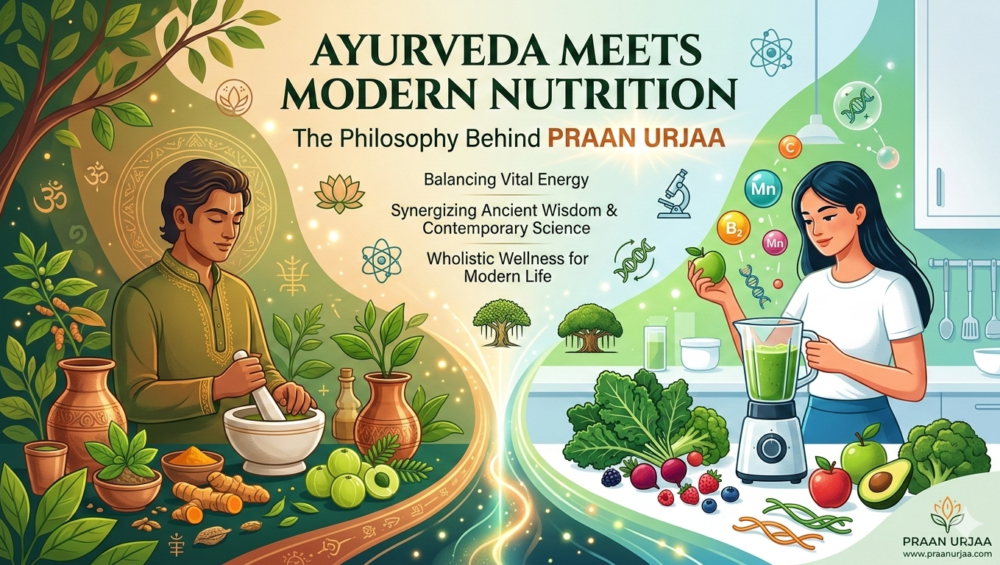 Ayurveda Meets Modern Nutrition The Philosophy Behind Praan Urjaa